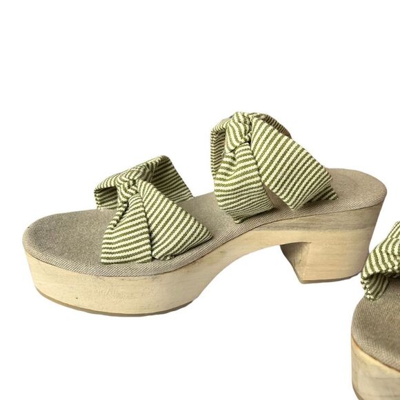 Atelier Sabot Paris Brigitte Wooden Platform Slides - Picture 12 of 13